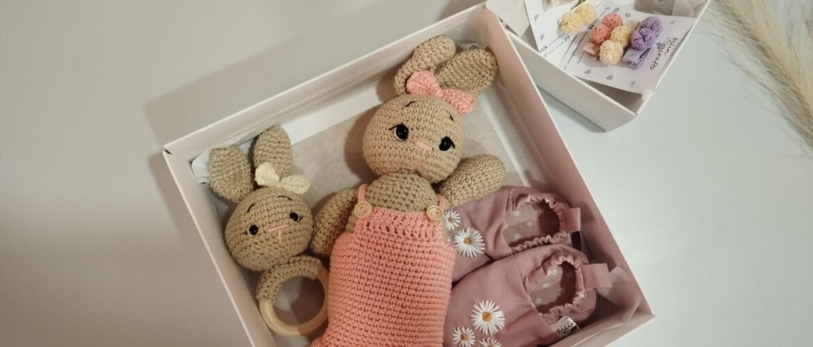 Dovanų rinkinys mažylei.